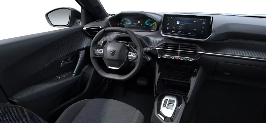 Renting Coches Peugeot 2008Style Hybrid 110 eDCS6 Blanco Okenite