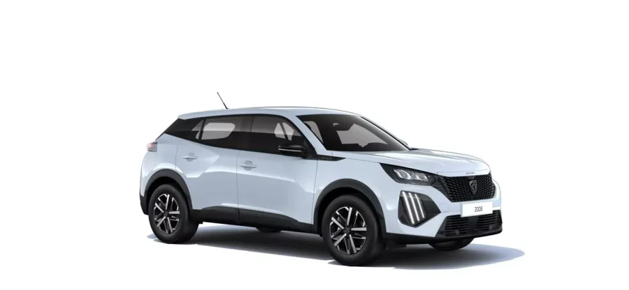Renting Coches Peugeot 2008Style Hybrid 110 eDCS6 Blanco Okenite