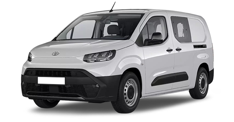 Renting Coches Toyota Proace City-Combi 1.5D 75Kw 6MT N1 L2 GX Plus Blanco Polar