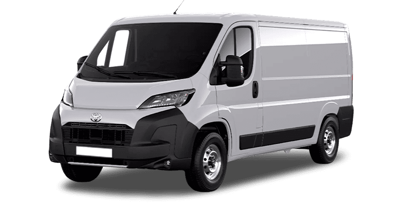 Renting Coches Toyota ProaceMAX 2.2D 88kW 6MT VAN L2 H1 3.3 GX Blanco Polar