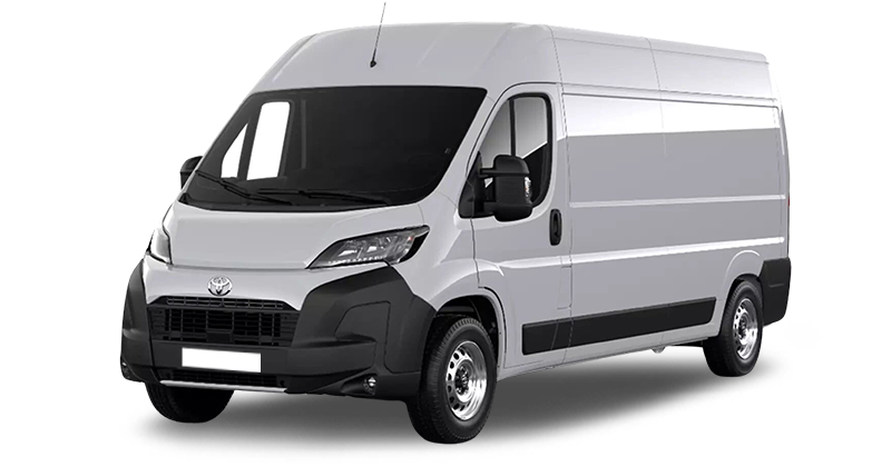Renting Coches Toyota ProaceMAX 2.2D 103kW (140CV) 6MT VAN L3 H2 GX Blanco Polar