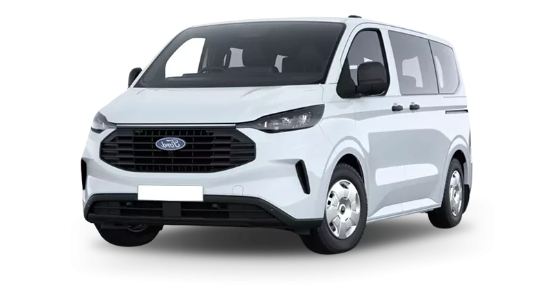 Renting Coches Ford Transit-Custom Kombi 2.0 EcoBlue 320 L1 Trend Blanco