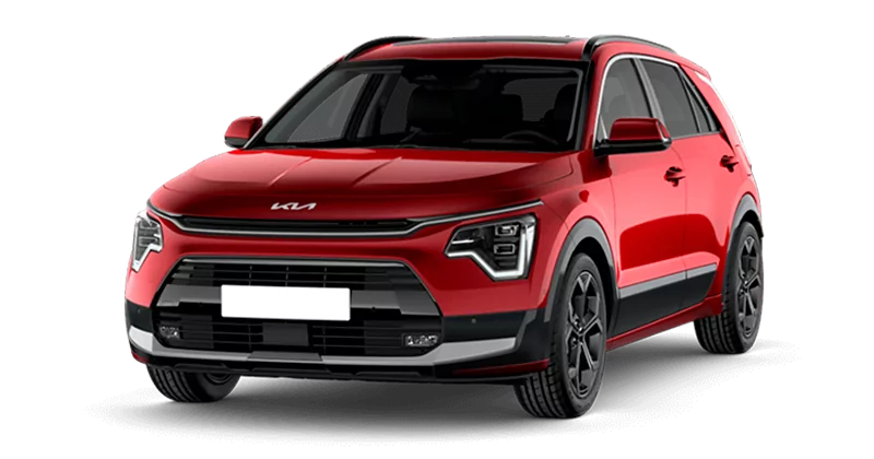 Renting Coches Kia Niro-HEV Drive Runway Red, Clear White, Interstellar Gray, Steel Gray, Snow White Pearl