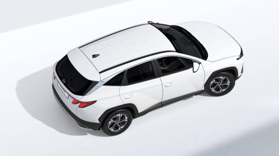 Renting Coches Hyundai Tucson1.6T HEV AT Klass Atlas White