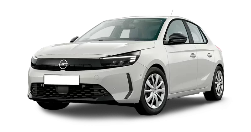 Renting Coches Opel CorsaBEV Edition Blanco