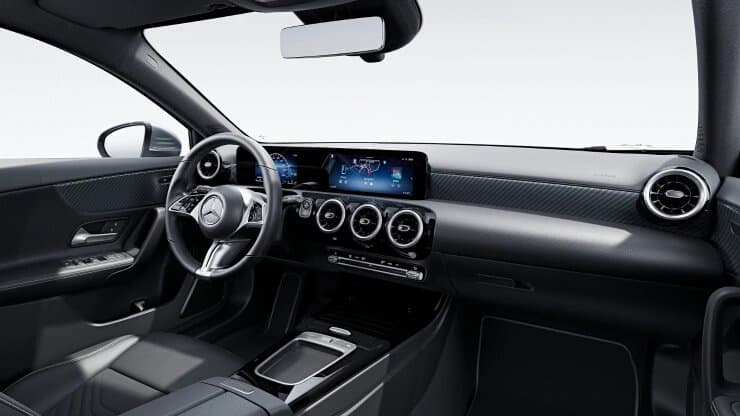 Renting Coches Mercedes Benz Clase A180 Gris Montaña Metalizado