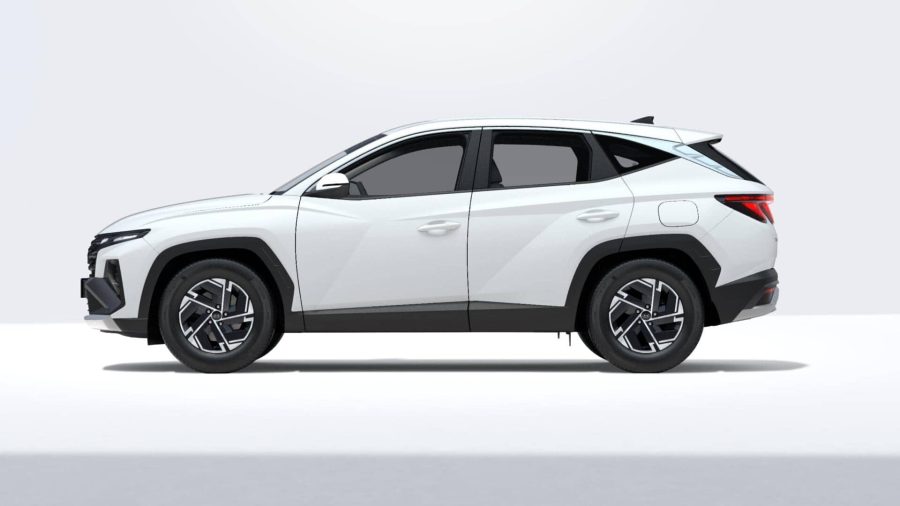 Renting Coches Hyundai Tucson1.6T HEV AT KLASS Atlas White, Ecotronic Gray
