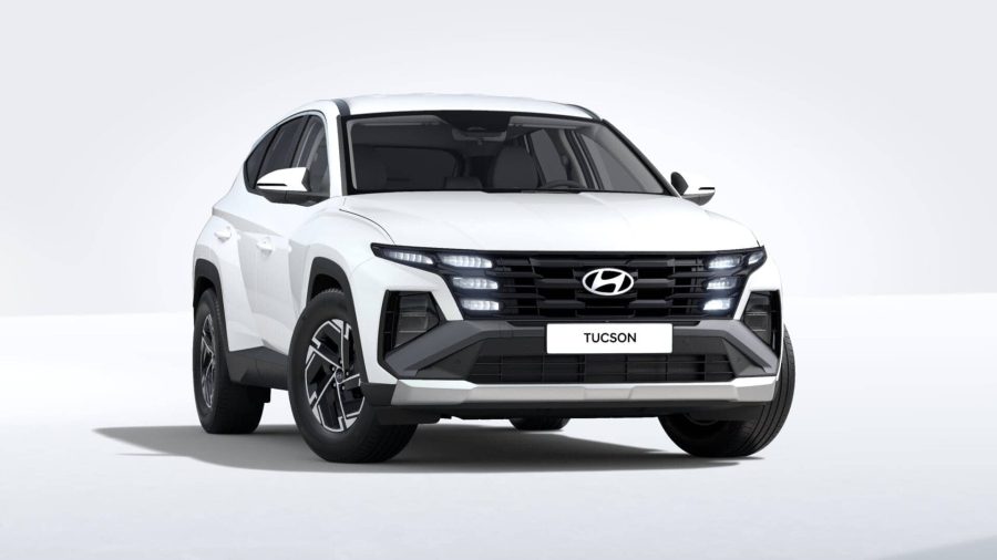 Renting Coches Hyundai Tucson1.6T HEV AT KLASS Atlas White, Ecotronic Gray