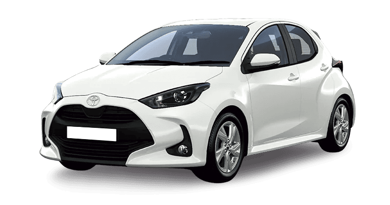 Renting Coches Toyota Yaris120 e-CVT 5P Active Blanco Classic
