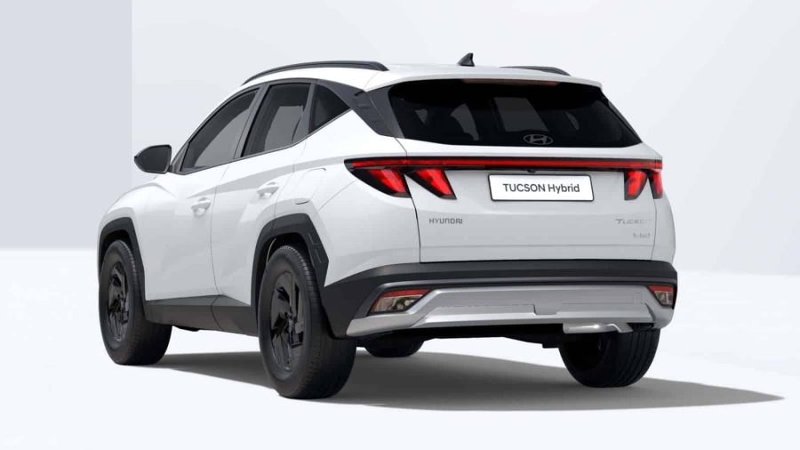 Renting Coches Hyundai Tucson1.6T HEV AT Black Line Atlas White