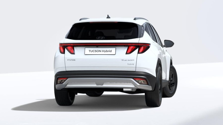 Renting Coches Hyundai Tucson1.6T HEV AT Black Line Atlas White