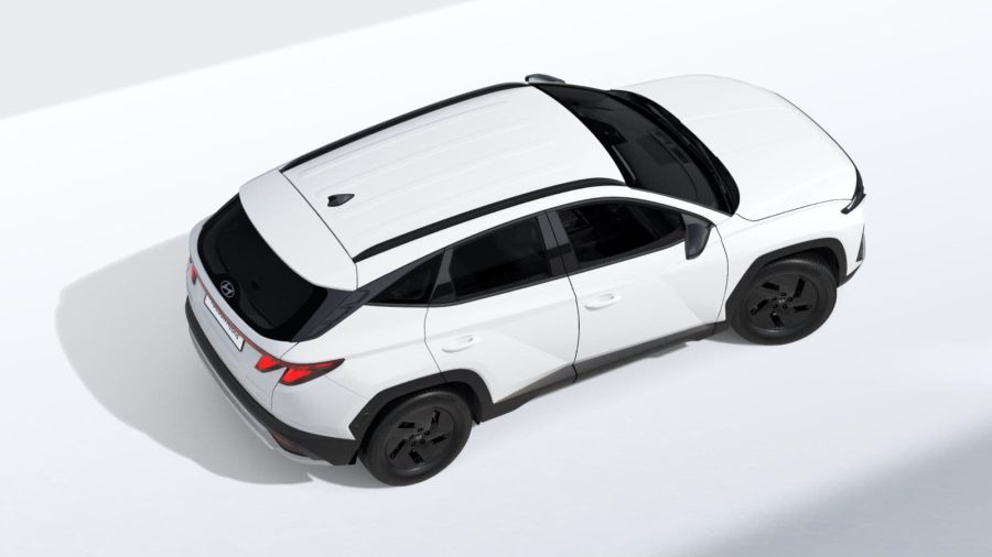 Renting Coches Hyundai Tucson1.6T HEV AT Black Line Atlas White
