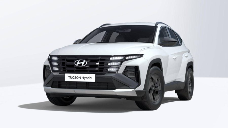 Renting Coches Hyundai Tucson1.6T HEV AT Black Line Atlas White