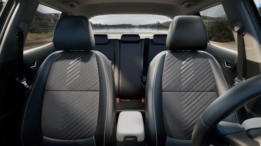 Renting Coches Kia Stonic1.0 T-GDi Concept Clear White, Astro Grey