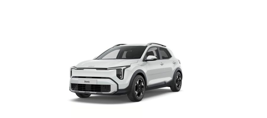 Renting Coches Kia Stonic1.0 T-GDi MHEV Concept Clear White, Signal Red, Sparkling Silver