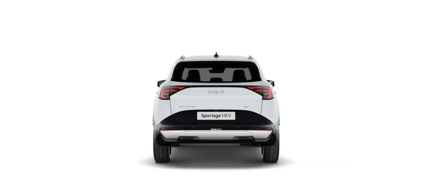 Renting Coches Kia Sportage1.6 T-GDi HEV 176kW Drive 4×2 Cassa White, Lunar Silver