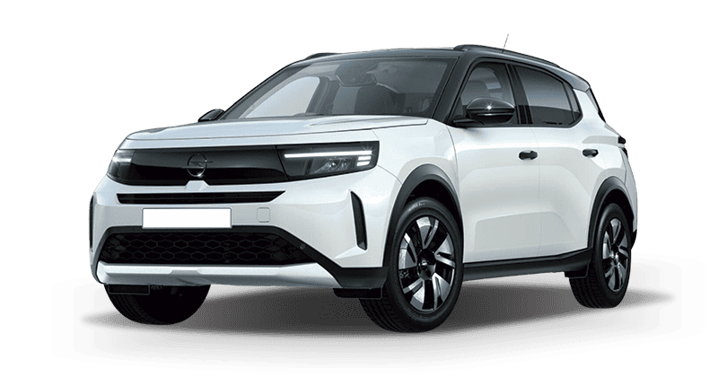 Renting Coches Opel Frontera-1.2T XHT Hybrid eDCT 107kW GS Arktis White