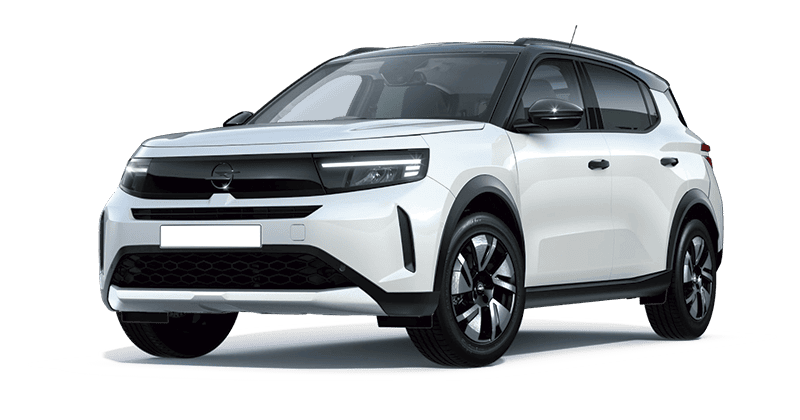 Renting Coches Opel Frontera1.2T XHT Hybrid eDCT6 107kW Ultimate Arktis White
