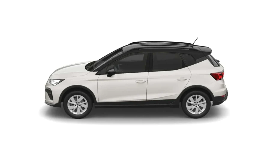 Renting Coches Seat Arona1.0 TSI Start & Stop Style+ Blanco Candy / Techo Negro