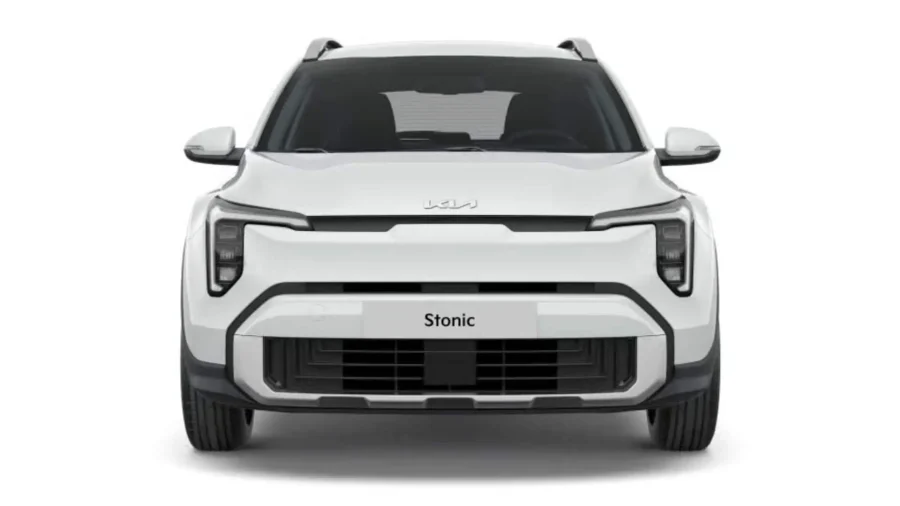 Renting Coches Kia Stonic1.0 T-GDi Concept Clear White, Astro Grey