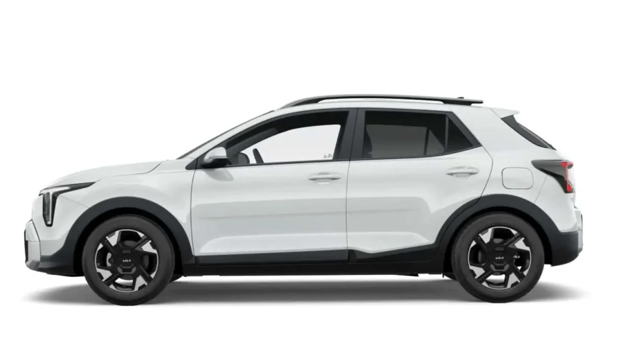 Renting Coches Kia Stonic1.0 T-GDi Concept Clear White, Astro Grey