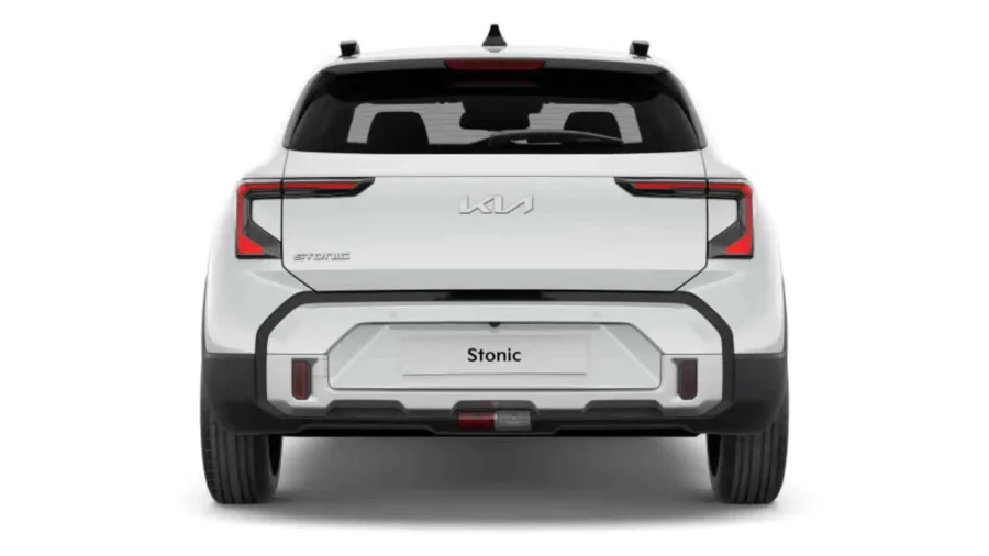 Renting Coches Kia Stonic1.0 T-GDi Concept Clear White, Astro Grey